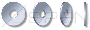 (50LBS) 2-1/2 Flat Washers U.S.S. Steel, Zinc Plated