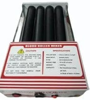 Blood Mixer | Blood Roller Mixer | Rollers | 30-36rpm | Silent Operation | Laboratory Equipment | Suction Feets for Vibration Free Operation (4 Rollers)