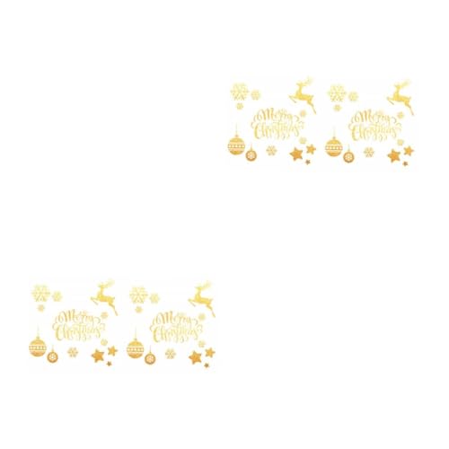 Adhesivos Navidad Ventana Marca PRETYZOOM