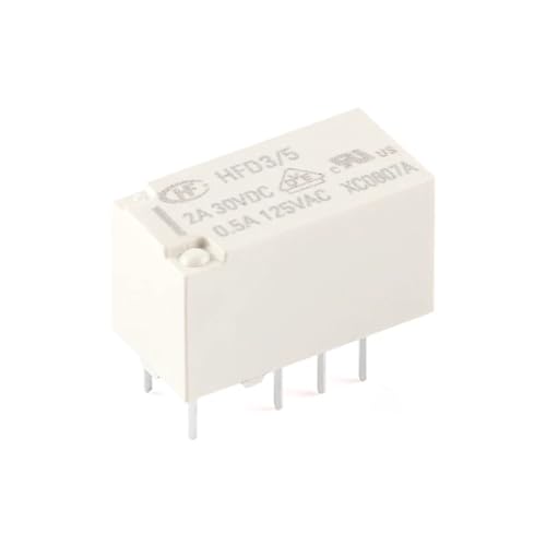Relais HFD3 12VDC bipolaire pour commutation de signal stable
