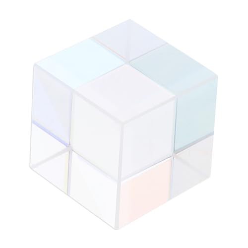 1 Prisma Cristallo Decorazione Leggera e Compatta per Fotografia e Insegnamento per Presentazioni e Giochi Sensoriali