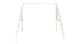 Flexible Flyer Lawn Swing Frame (Swing not Included), White