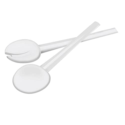 Guzzini 08070011 Posate Insalata, Plastica, Bianco