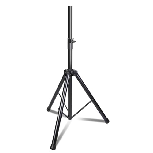 GZGDLJQ Stage Speaker Stand Tripod, Adjustable Height from 35 to 60 Inch Universal Heavy Duty 35 MM...