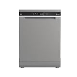 Bauknecht - BKO FBM Freistehender Geschirrspüler - 15 Maßgedecke - PowerClean Pro, NaturalDry, SpaceClean Schublade - Edelstahl-Optik - Energieeffizienzklasse B - 85 x 59 x 60 cm (HxBxT)