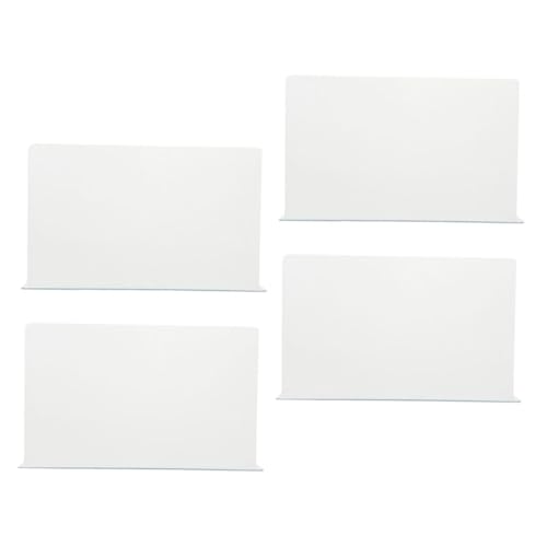 Ciieeo 4pcs Anti-Splash Baffle Tub Splash Guard Tip for Guards Non-Slip Bath Barrier Bathroom Bathtub Drain Protector Splatter Tub Corner Splash Guard Removable Water Transparent