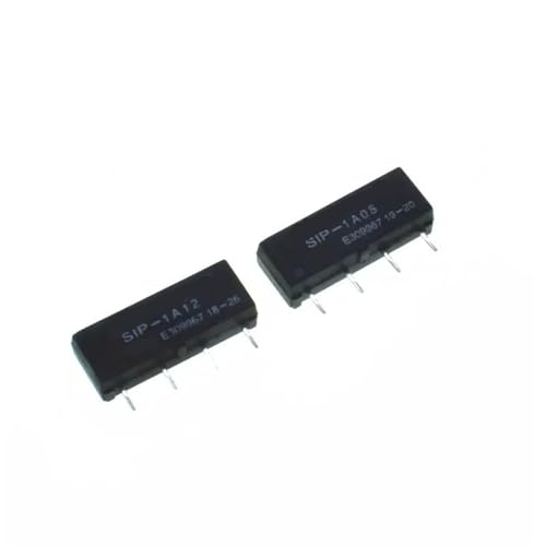 Relé SIP-1A24 de 24V con diseño compacto de 4 pines de alta velocidad