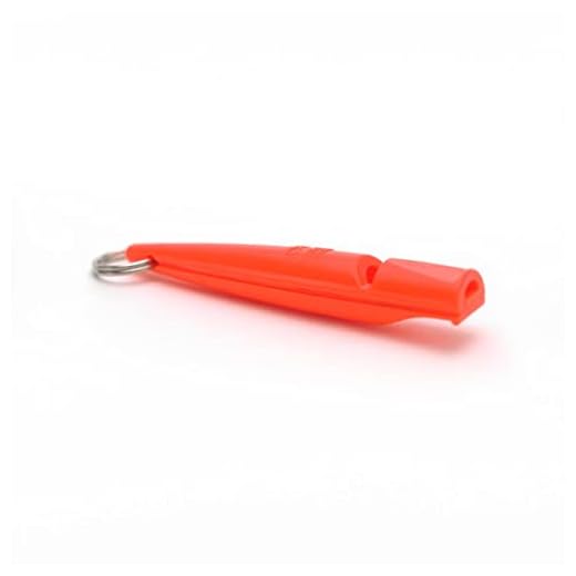 acme Plastic Dog Whistle 211.5-Day Glow Orange