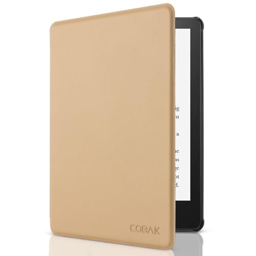Image of CoBak Case for 6.8 inch eBook Readers 11th Generation 2021 Released | New PU Leather Cover and Clear Soft Silicone Back Cover with Auto Sleep Wake