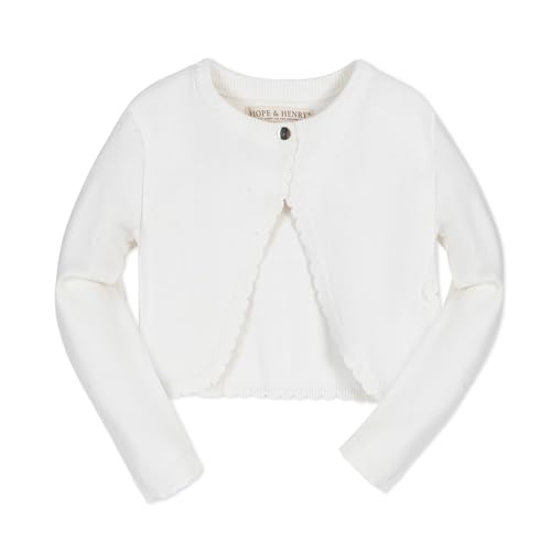 Image of Hope & Henry Girls' Milano Stitch Cardigan Sweater