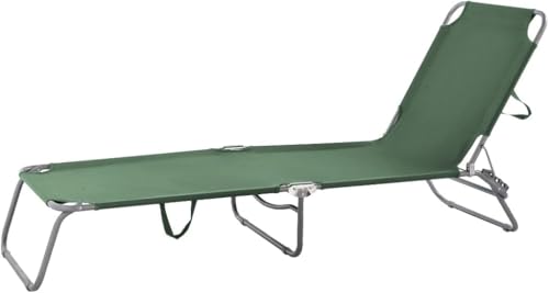 Creaciones Llopis Tumbona Hamaca Plegable para Exterior | Resistente y Ligera | Ideal para Playa, Jardín, Piscina y Camping | 188x55x24 cm | Disponible en Azul y Verde (Verde)