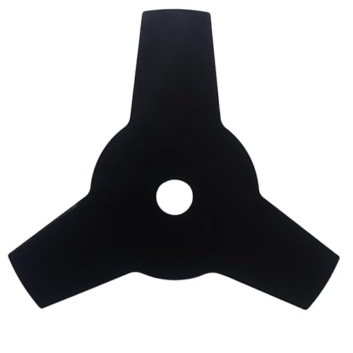 Synergy Accesorios y Repuestos Universales para Desbrozadoras y Motoazadas (Disco de Corte 3 Puntas Universal para Desbrozadora – 255 mm, 25,4 mm Agujero)