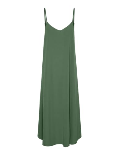 PIECES Pclisa Strap Midi Dress Pwp BC, Fairway, L