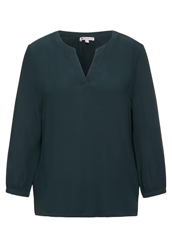 Street One A321778 Tunique en Mélange de Matériaux, Tidel Green, 46 Femmes – vue 3