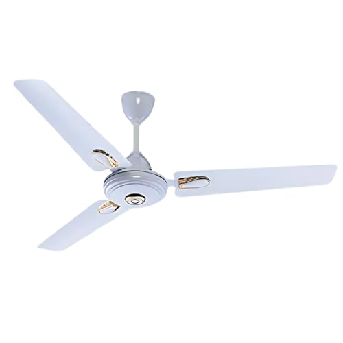 Image of Drumstone [𝟏𝟓 𝐘𝐄𝐀𝐑𝐒 𝐖𝐀𝐑𝐑𝐀𝐍𝐓𝐘 Ceiling Fan for Living Room /Bedroom - Powerful Airflow with 3 Blades, Anti-Dust Decorative Design for Strong Airflow, Efficient Cooling