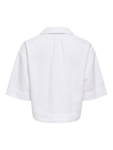 Onlcleo Life Ss Crop DNM Shirt PIM Noos – Ansicht 4