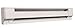 Qmark 2,500W @ 208V, 8? Light Commercial Baseboard Heater QMKC25008W