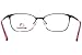 Hello Kitty HK355-1 Eyeglasses Youth Kids Black Full Rim Rectangle Shape 48mm
