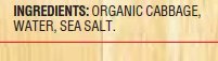 Woodstock Organic Sauerkraut - Case Of 12 - 16 Oz. #TOP1