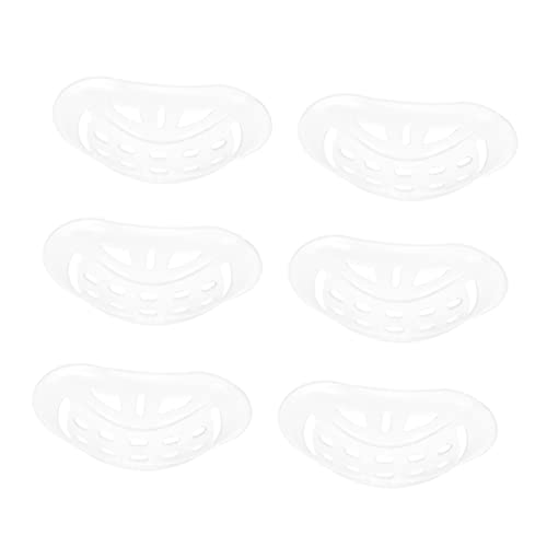 OHPHCALL 6Pcs Helmet Chin Cushions for and Skiing Protective Chin Pads Compatible with Various Helmet Durable Chin Strap Accessories