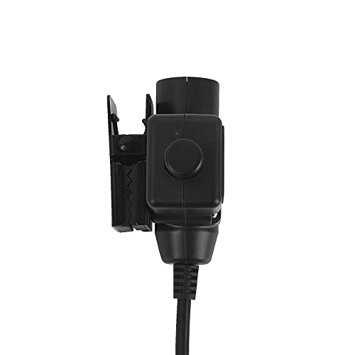 Adaptateur PTT U94 3,5 mm câble civil pour smartphone accessoire communication talkie walkie noir - 5