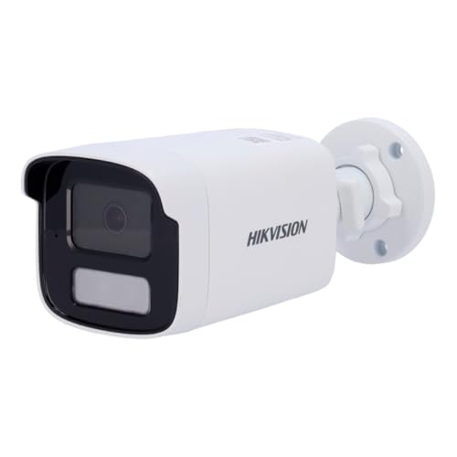 Hikvision Cámara de Seguridad IP Value Bullet PoE 8MP 4.0mm Exterior IP67   DS 2CD1T83G2 LIU(4mm)