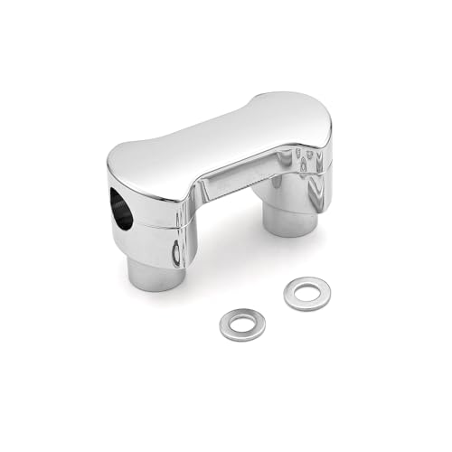 Kit rehausseur guidon moto de haute précision avec finition noir brillant pour Softail