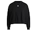 adidas Originals Women's Adicolor Essentials Crew Sweatshirt, Black, Small