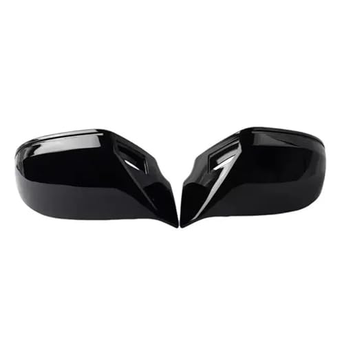 ABS �����p�T�C�h �o�b�N�~���[ �J�o�[ �L���b�v �T�C�h�A�V�X�g MO �~���[ �P�[�X�t�� �ƌ݊��������� Audi A7 S7 �Ή� S-Line RS7 2011-2017 �Ή�(Gloss black)