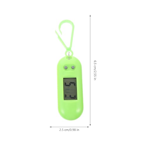 Mini montre de poche numérique lot de 4 pièces avec boucle à clé et couleur aléatoire