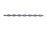 Simpson Strong-Tie HELIST254000 304SS Helical Stitching Tie, 1/4' x 40' 10ct