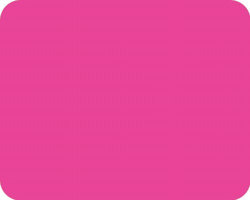 Spacious Glass Worktop Protector - Vivid Pink - 50 x 40 cm