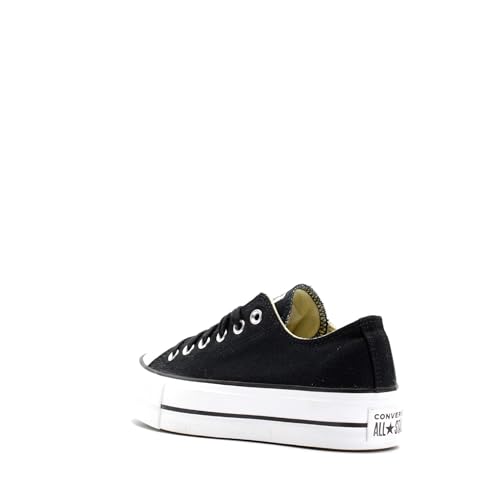 Converse Women's Chuck Taylor All Star Lift 560 Sneaker, Black/White/White, 8.53