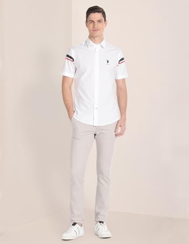 Image of U.S. POLO ASSN. Men's Cotton Regular Fit Shirt