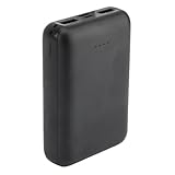 Wakects Powerbank, Tragbares Ladegerät, Akku, 10000 MAh, 5 V, 2 A, Akku für Beheizte Westen, Intelligente Digitalanzeige, Leichter USB- und DC-Ausgang für Beheizte Westen, Jacken, Hosen