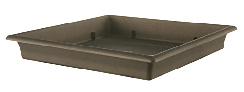 Riviera Plateau Carré, 30cm x 30cm, Gris