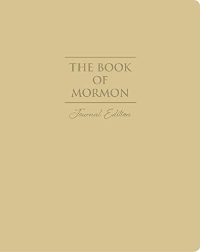 The Book of Mormon Journal Edition Carmel Large Print With Index