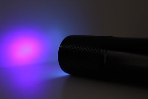 Linterna Led Ultravioleta UV Flashlight 9 LED Ultravioleta Desinfección Manchas de Orina de Mascotas Luz Negra 395nm Luz Ultravioleta - Luz Negra Ultravioleta - Linterna Luz Ultravioleta
