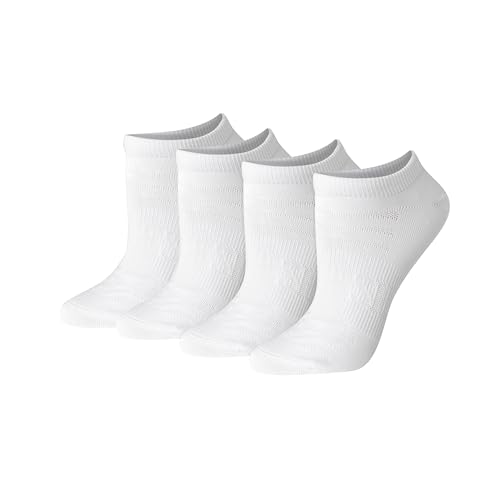 Hanes Womens No Show Socks 4 Pairs Hanes Moves Moisture Wicking Odor Guard Seamless Stretch No Show Socks for Women