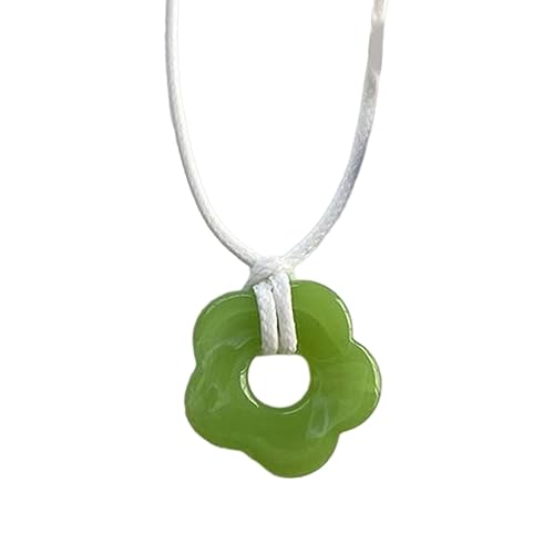 Collier dopamine fleur en acrylique le bijou de cou idéal pour sublimer vos soirées