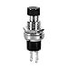 Femitu Spst Push Button Switch Black Momentary-Off- Normally Closed