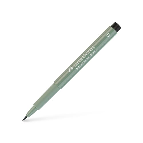 Image of Faber-Castell Faber-Castell Pitt Artist Brush Pen, Brush Tipped, Earth Green (172)