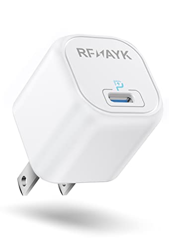 USB C Charger Block - RFNAYK 20W Super Mini iPhone 14/14 Plus/14 Pro/14 Pro Max Fast Charger, PD 3.0 Wall Charger Power Adapter for iPhone 12 13 Pro Max XR XS 8 Galaxy Pixel 4/3 iPad/iPad min