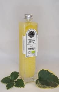Huile de noix de cajou bio pure : soin visage végétal Anacardium occidentale