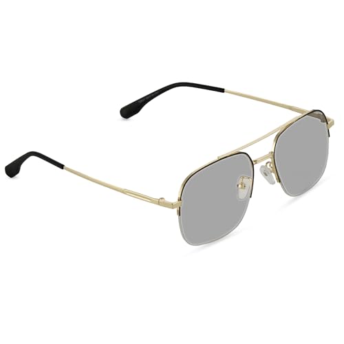 Image of Vast Photochromic Blue Cut Computer Glasses for Eye Protection | Zero Power Anti Glare & Blue Light Filter | UV Protect Specs for Men & Women| Frames| Cooling Glasses Lens