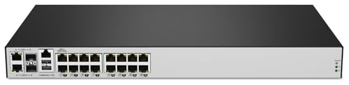 Image of Vertiv Avocent ACS8000 Serial Console, 16 Port Serial Console Server, Dual AC Power, Expanded Memory Capabilities, Remote Data Center and Out of Band Management, Analog Modem (ACS8016MDAC-400), Black
