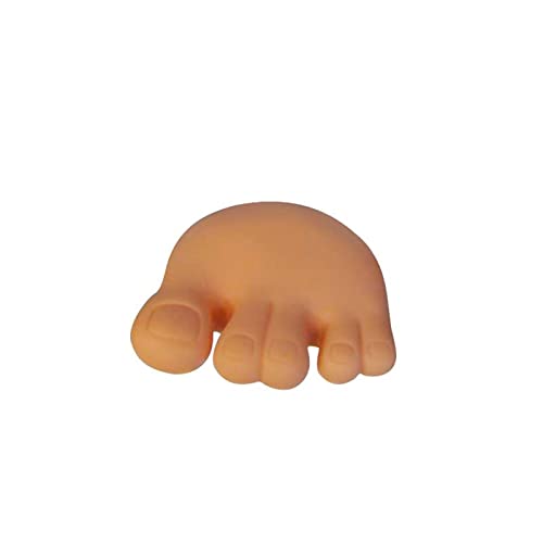 Singove Bathroom Funny Toothbrush Holder Funny Toe Foot Shape Toothbrush Holder With Suction Cup Home Bathroom Toothbrush Holder Line Organizer With Teeth Polisher Electric Professional (A, One Size) #TOP6