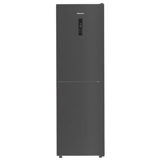 Hotpoint HPKF 6353 XBR4UK 192cm 50/50 No Frost Fridge Freezer - Dark Inox - E Rated