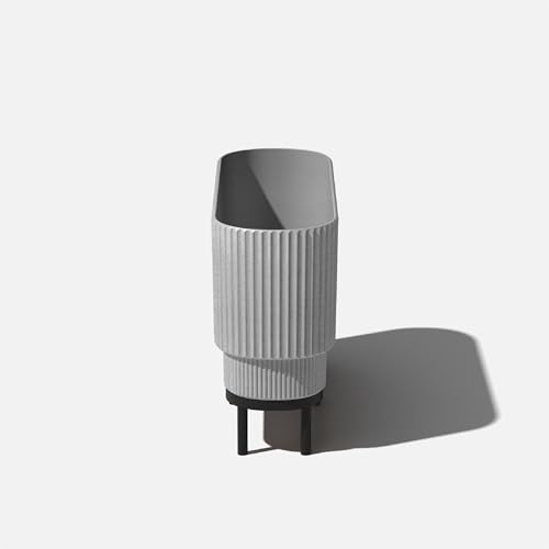 Image of Veradek Demi Series Raised Long Planter - Wide Planter with Stand