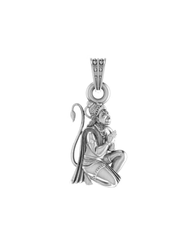 Pendentif Hanuman argent 925 petit bijou Mtrolls homme femme motif divinité indienne